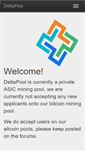 Mobile Screenshot of deltapool.net